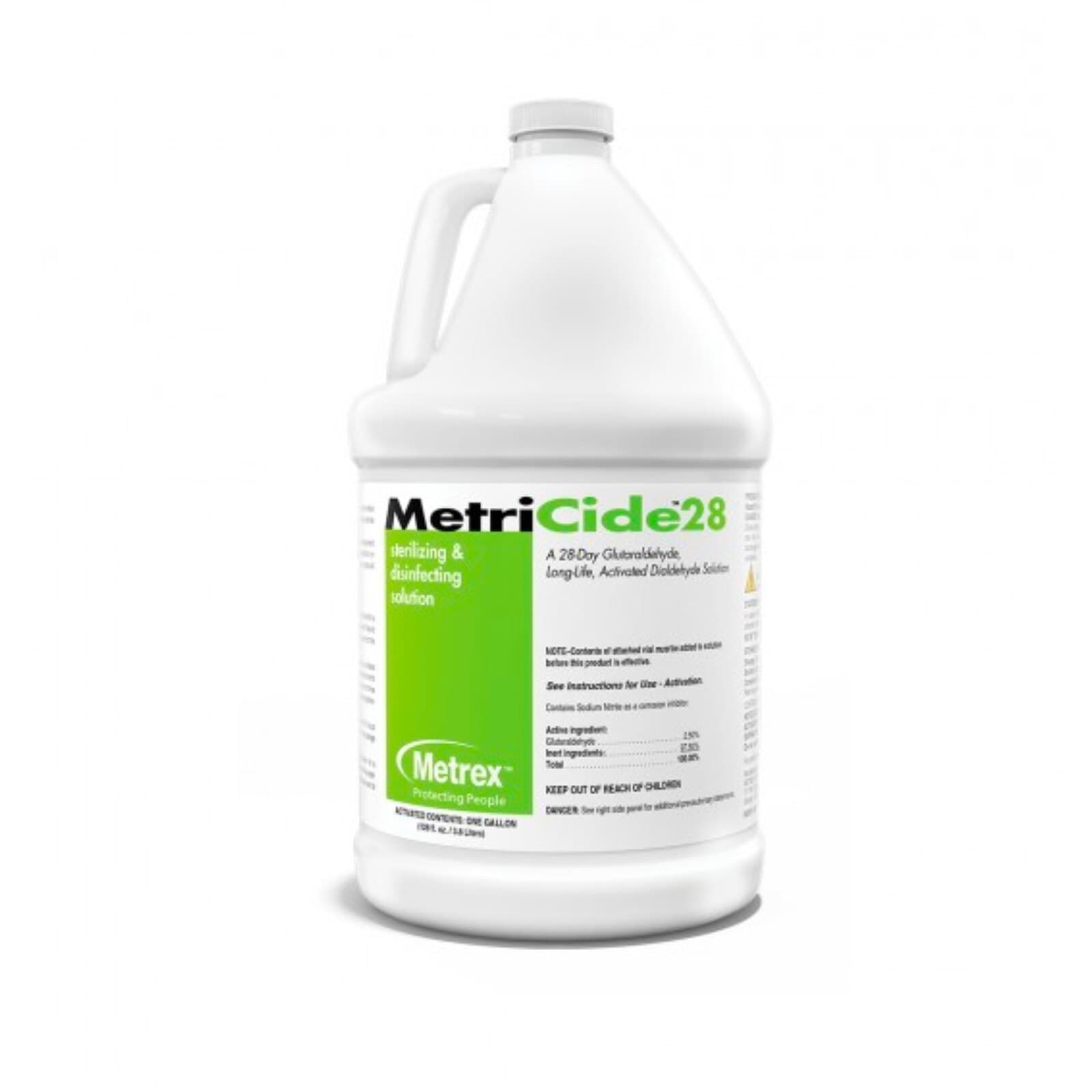 MetriCide 28 High-Level Disinfectant/Sterilant, 2.5% Glutaraldehyde, 1 Gallon with Activator thumbnail 9