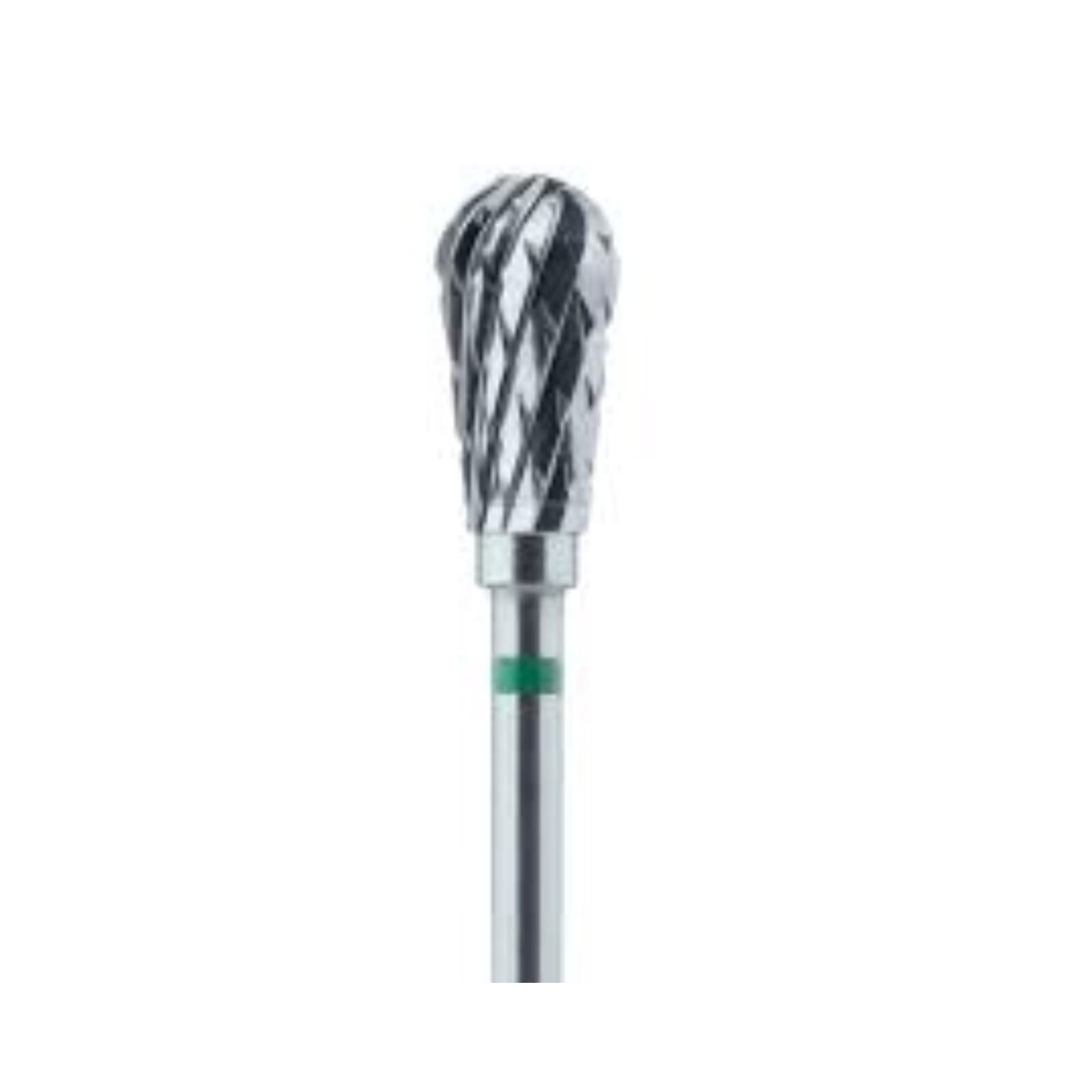 Meisinger HM77HX-060 Lab Carbide Bur, Coarse Pear, X-Cut, HP, 6.0 mm, 1 Each thumbnail 2
