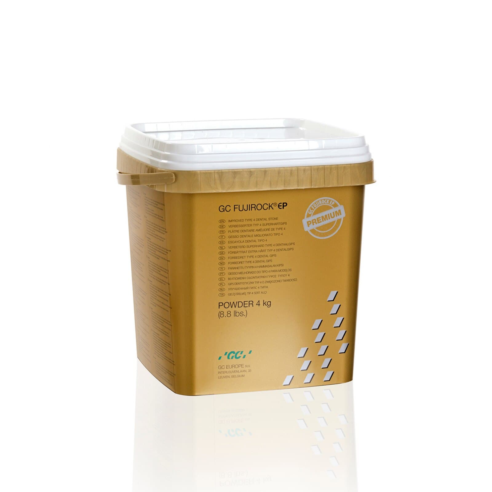 GC FujiROCK EP Premium Type IV Dental Die Stone, Polar White, 4 kg (890366) thumbnail 3