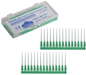 DuraLay Plastic Pins for Post and Core, Serrated, Tapered, Burnout, 50/Box, 2301 thumbnail 4