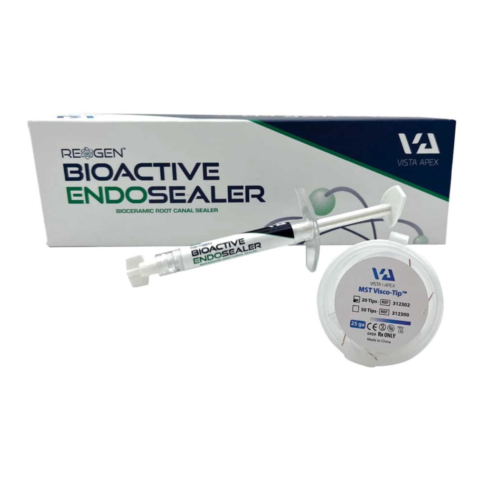 RE-GEN Bioactive EndoSealer Syringe & Tips, 2g Prefilled Syringe with 20 MST Visco-Tips, #504753 thumbnail 2