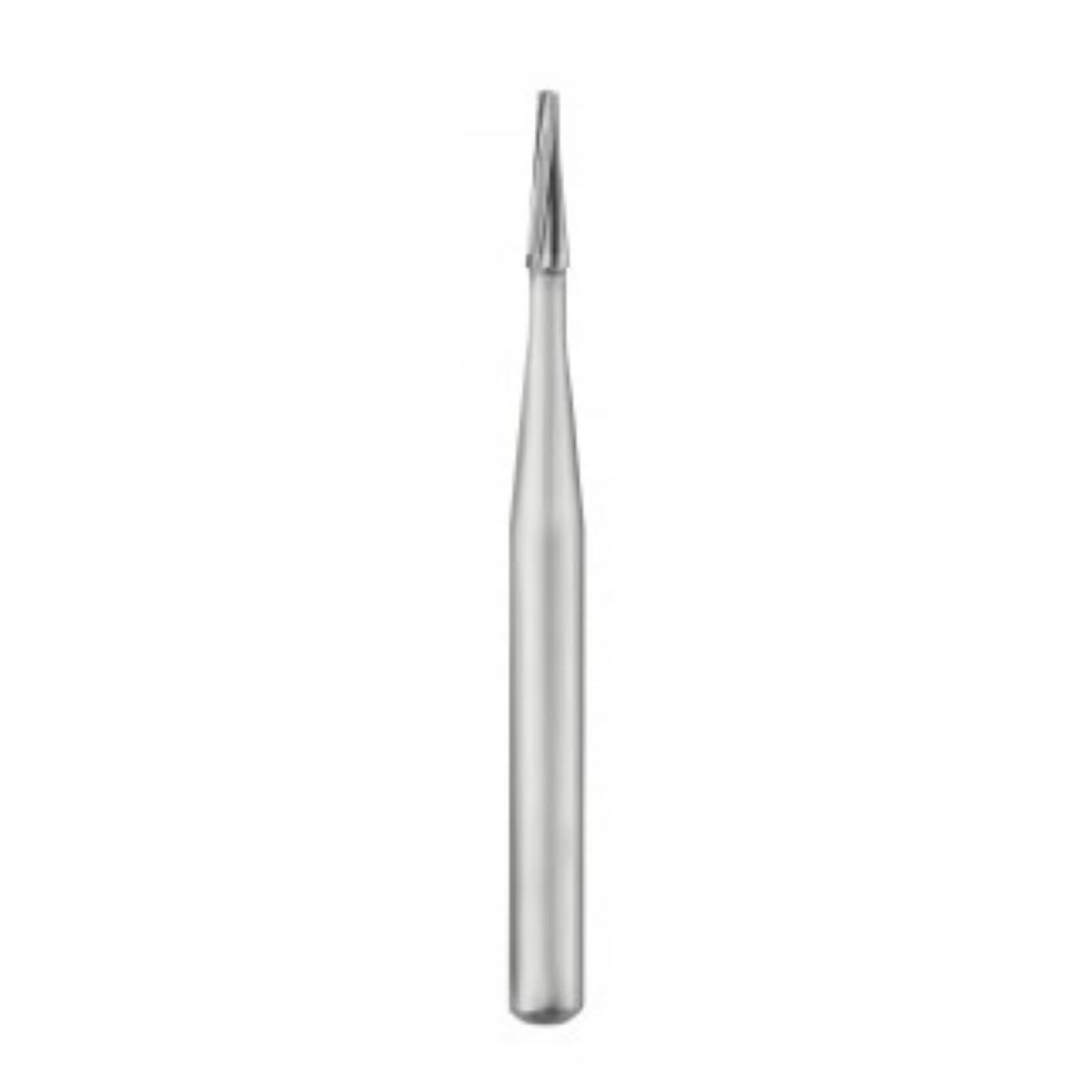 SS White Standard Operative Carbide Bur, FG, Taper Flat End Fissure, #169, 0.9 mm Diameter, 3.5 mm Length, 10/Pk, 16884 thumbnail 7