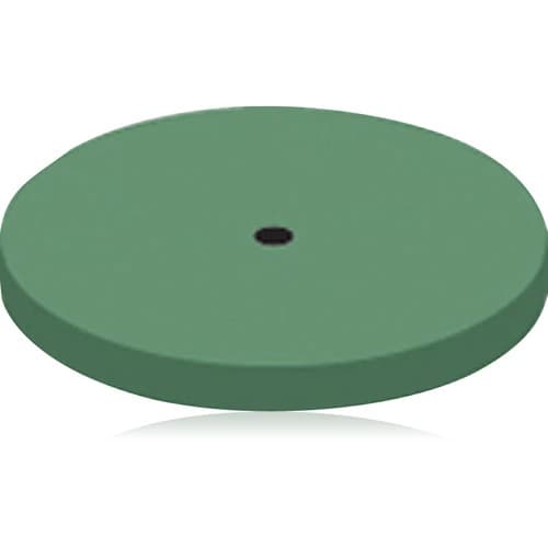 NTI Silicone Polishers, Unmounted, Large Disc, #220, 22 mm, Green, High Shine, 10/Pk, P0101-220 thumbnail 3