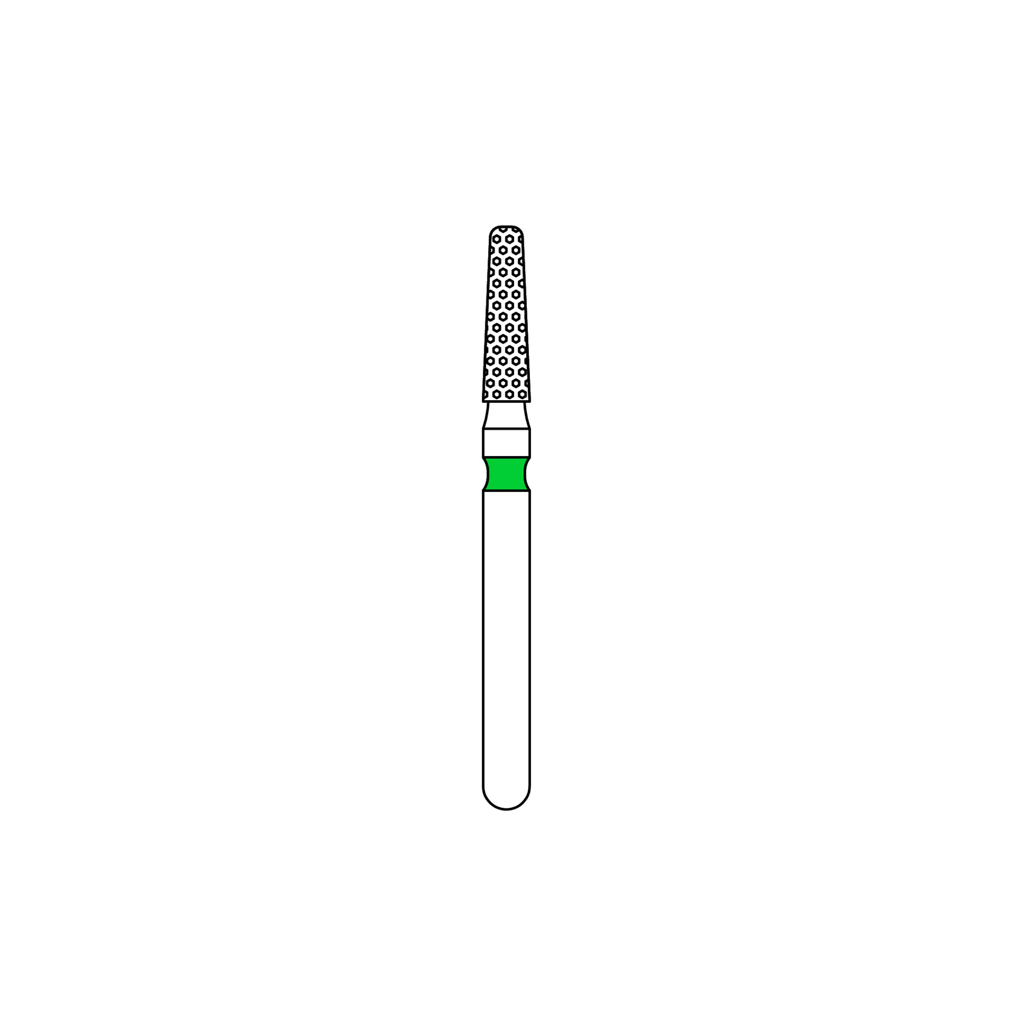 PRIVA Diamond Burs FG 846KR-016C, 5/Pk - PRIVA Diamond Burs FG 846KR-016C 5/Pk - Image 1