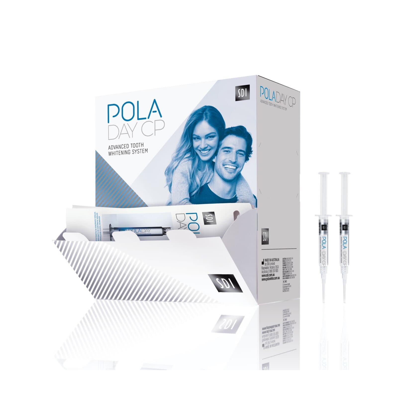 Pola Night 16% Carbamide Peroxide Take-Home Whitening Syringe Refill, Spearmint, 3g Syringes, 50/Pack, 7700072 thumbnail 2