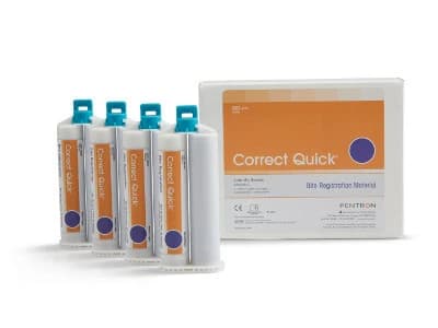 Correct Quick Bite VPS Bite Registration Material, Fast Set, 50 ml Cartridges, 4/Pk, Q31E thumbnail 3