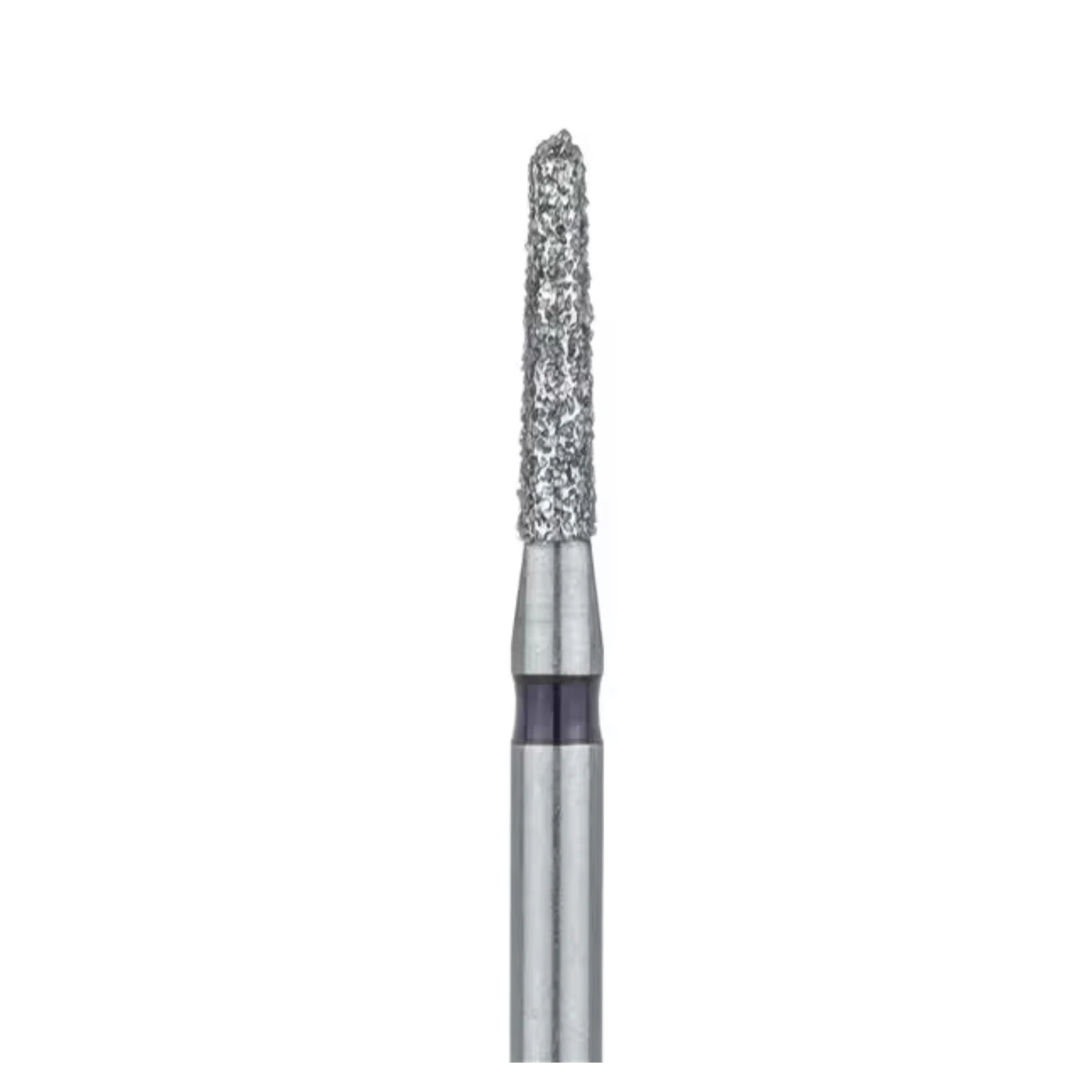 Meisinger 849H-014-FG Diamond Bur, Super Coarse (Black), Round End Tapered (Cone), Friction Grip, 1.4 mm Head Diameter, 6.0 mm Head Length, 5/Pkg thumbnail 3