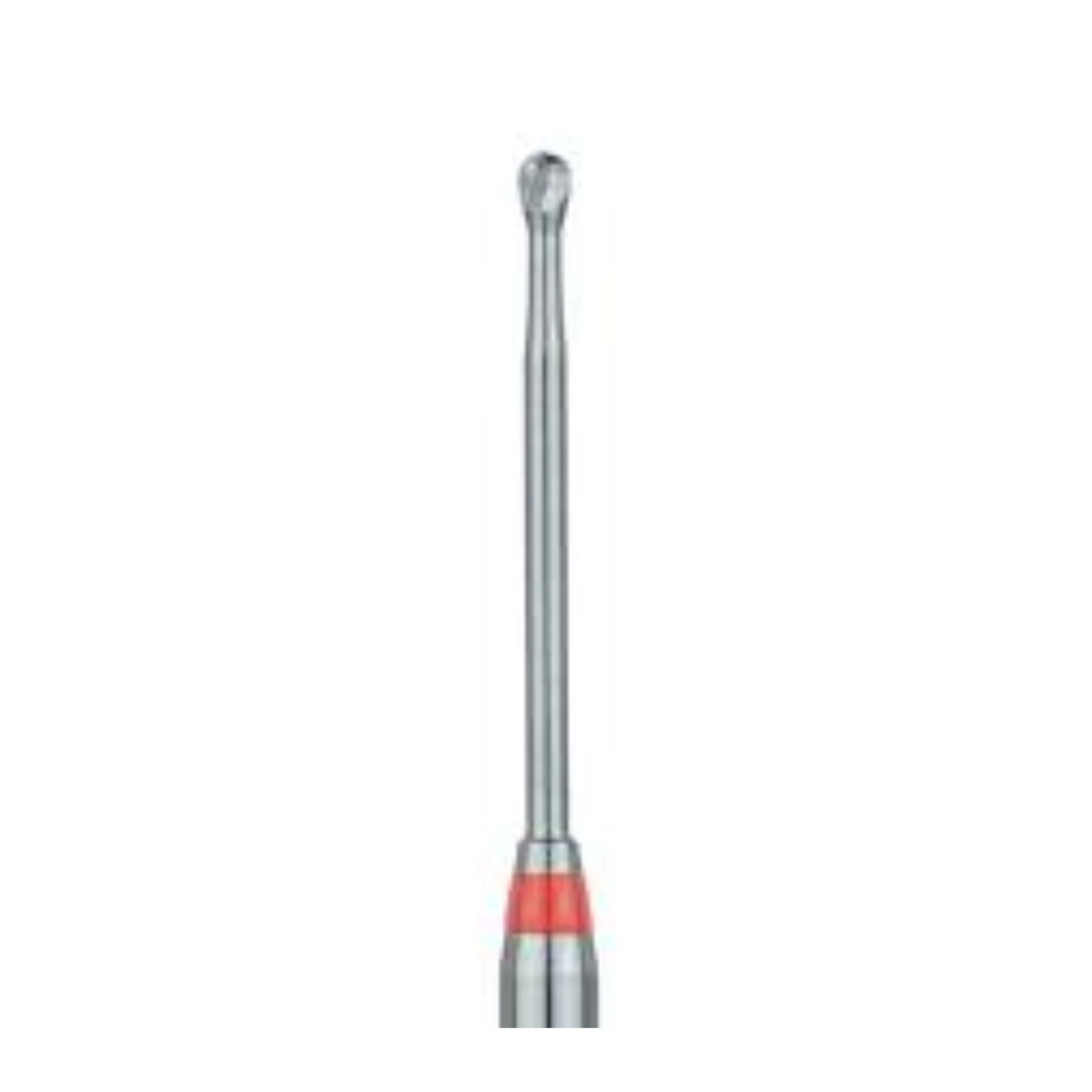 Meisinger MeiEndo Endo Access Bur, 1.4mm Round, RAL (Right Angle Long) Shank, Red, 2/Pk, HM191A-014-RAL - Meisinger Endo Access Burs 1.4mm Round RA Long 2/Pk - Image 1