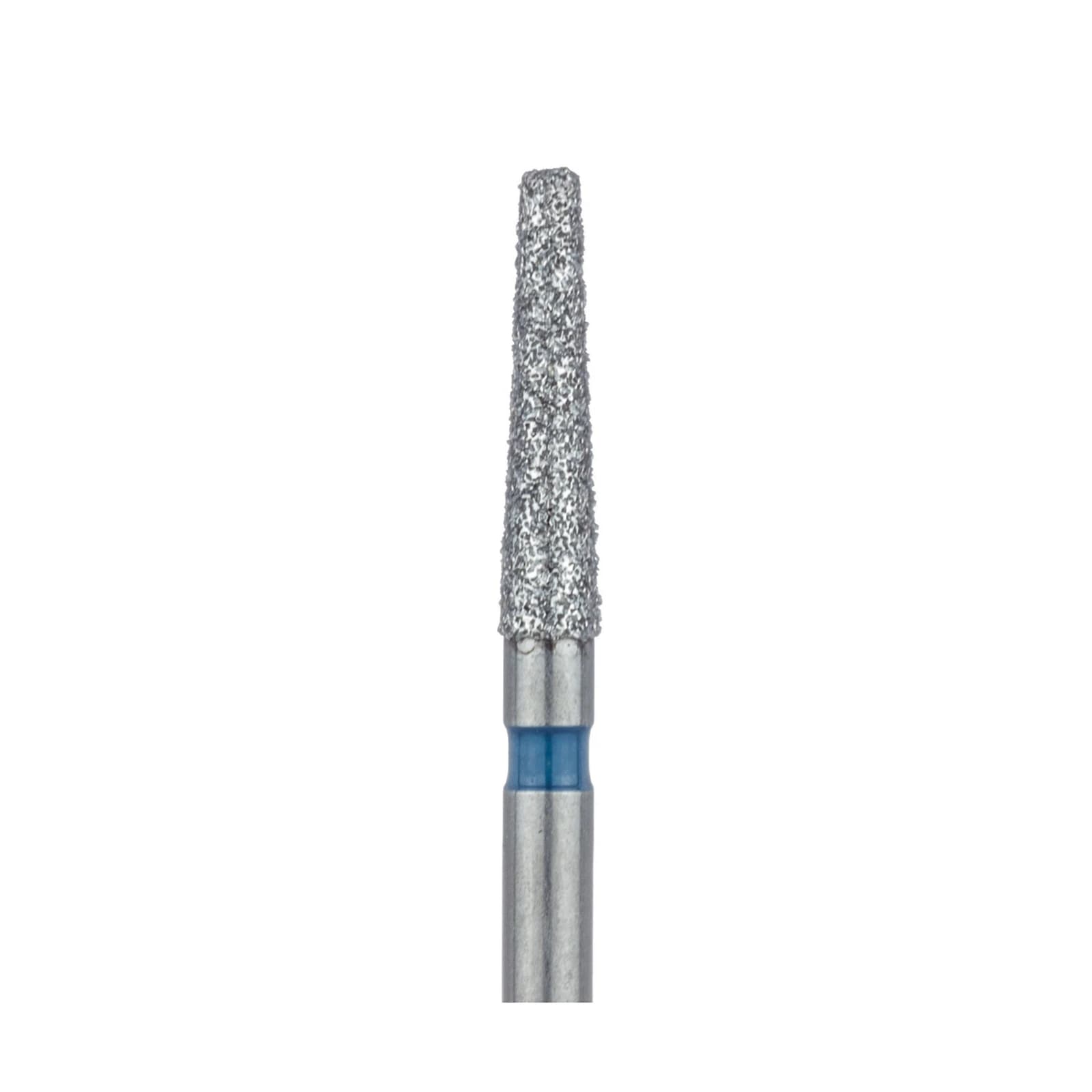 Meisinger Multi-Use Diamond Bur, FG, Long Tapered Round Edge, #847R, 1.8 mm, Medium Grit, Blue Ring, 5/Pk, 847R-018-FG thumbnail 4