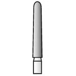 SS White Revelation Diamond Bur 854-021C, Coarse, Round End Taper, Friction Grip, 2.1 mm, 5/Pk thumbnail 2