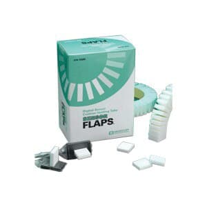 Microcopy Sensor Flaps Long, Cushioned Bite Tabs, Blue, 375/Box, FLS thumbnail 10