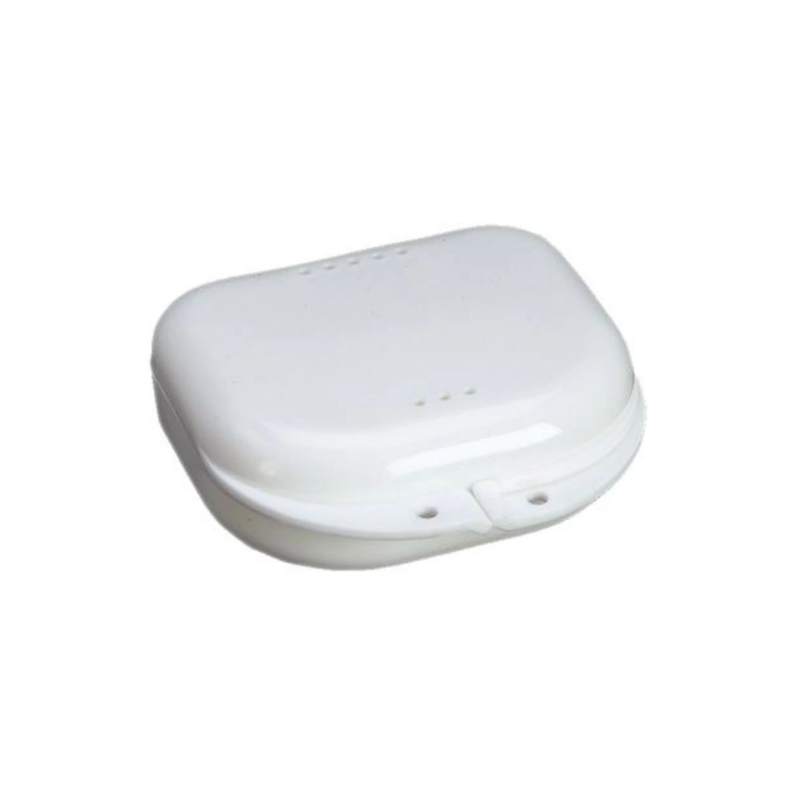 Plasdent Chroma Retainer Box, Hard Plastic, Vented, White, 3-1/8" x 3" x 1", 12/Pk, CR2000-1N thumbnail 7