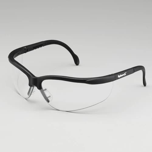 ProVision Sphere-X Wraps Eyewear, Platinum Frame/Clear Lens, Dual-Lens Sunglasses - ProVision Sphere-X Wraps Eyewear Platinum/Clear - Image 1