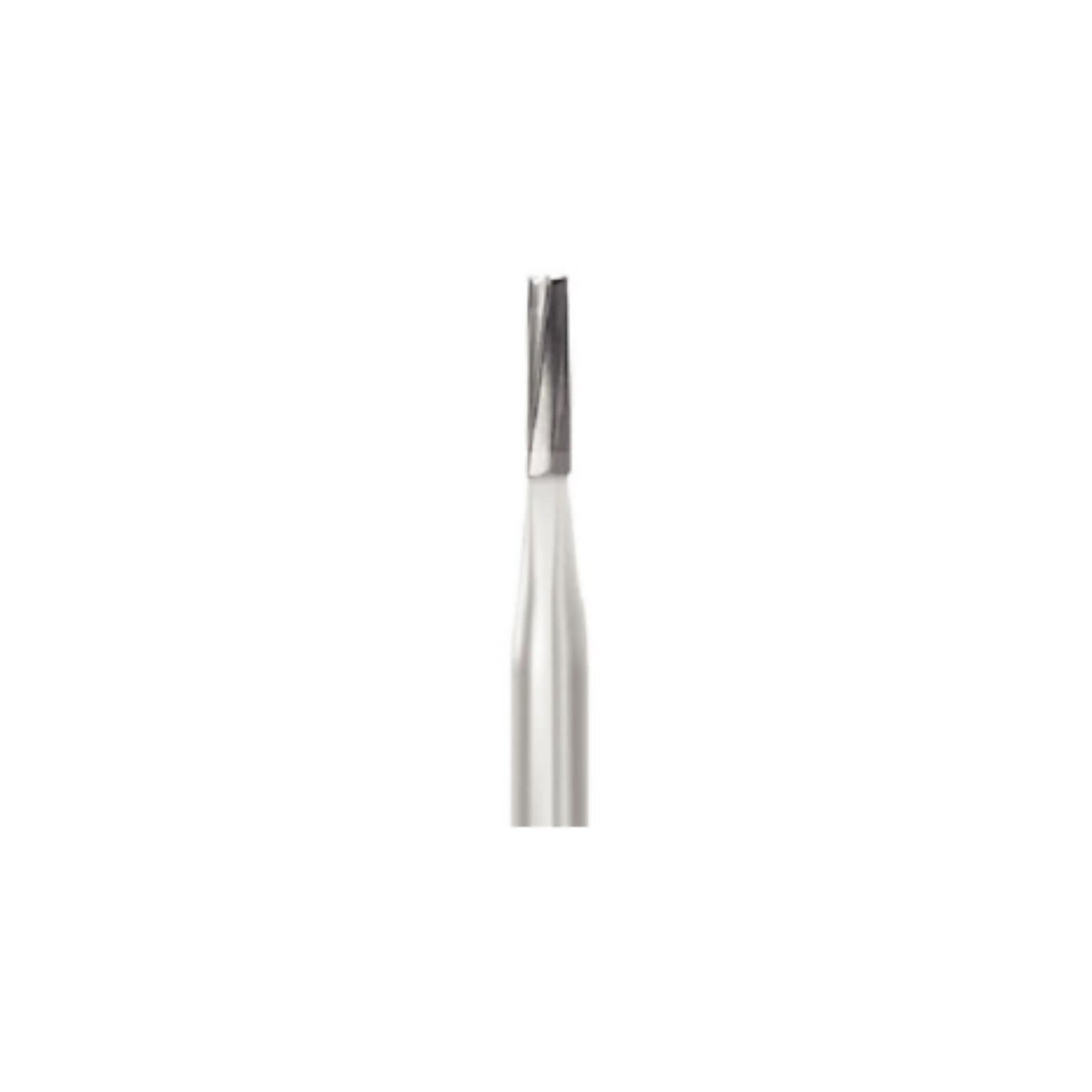 Midwest Operative Carbide Bur FG #57, Straight Fissure, Flat End, 1.0 mm Diameter, 3.7 mm Length, 100/Bag, 386217 thumbnail 2