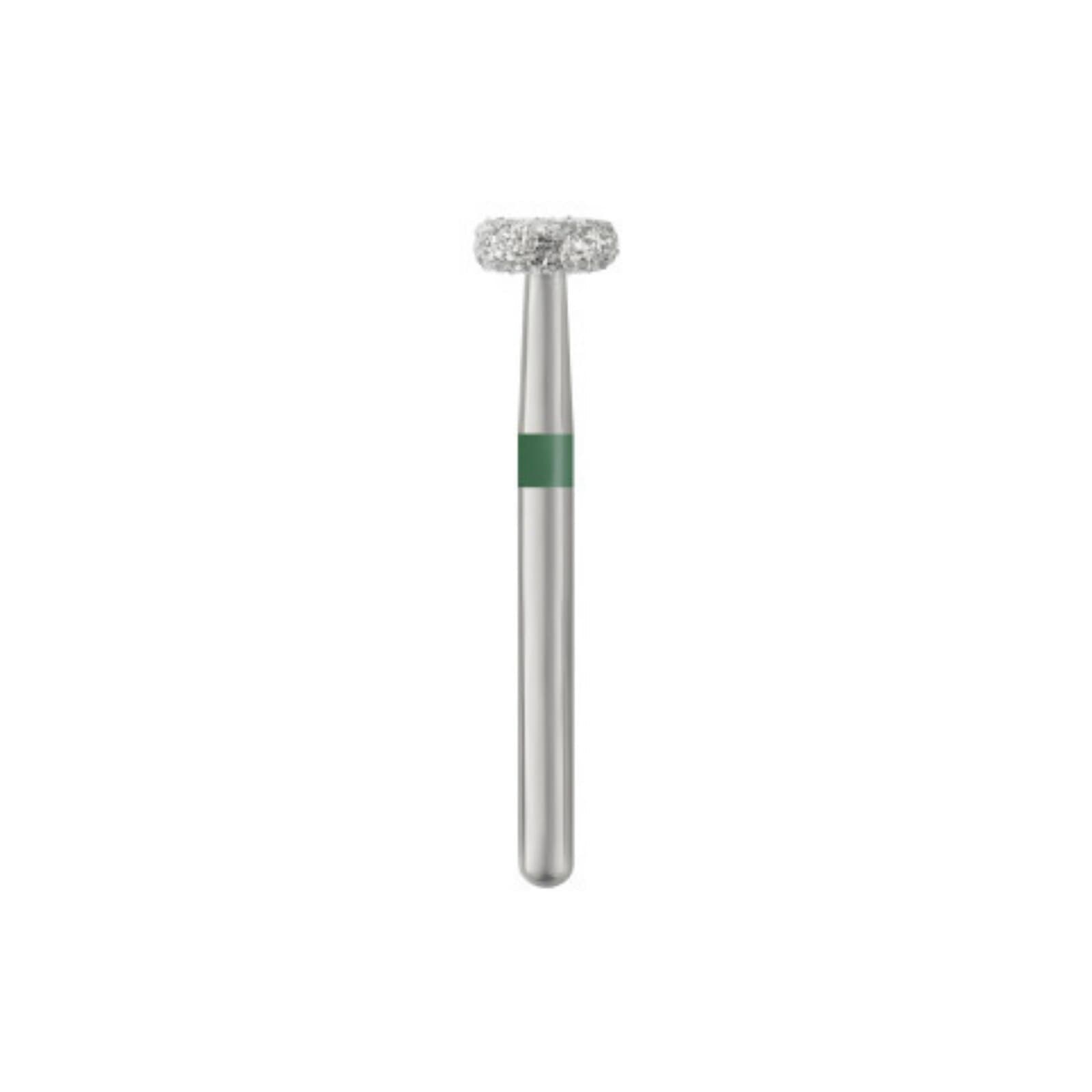 Piranha Single-Use Diamond Burs, FG, Wheel, #909-042C, 4.2 mm, Coarse, Green, 25/Pk thumbnail 3