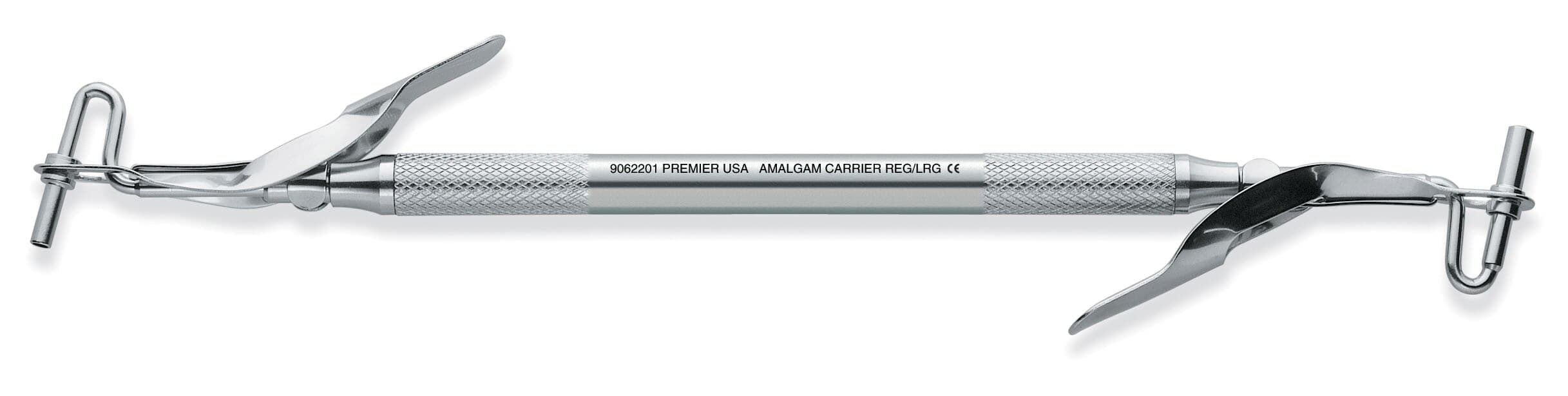 Premier Dental Amalgam Carrier, Double-End, Regular/Large, Stainless Steel, 2 mm & 2.75 mm, 1/Pk, 9062201 thumbnail 7