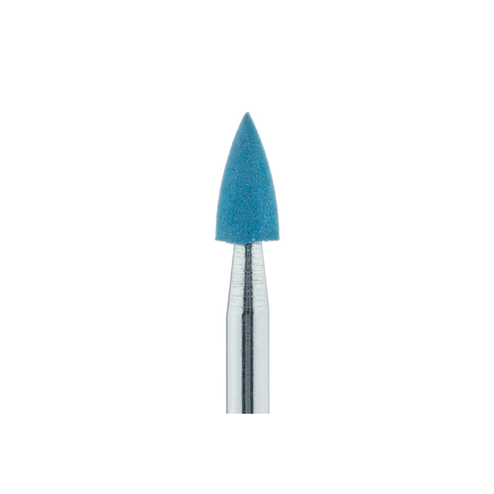 Meisinger #9741-030 Blue Flame Diamond Impregnated Porcelain Polisher, Right Angle, Medium, 3.0mm, 2/Pack - #9741-030 Blue Polisher Flame RA Pack of 2 - Image 1