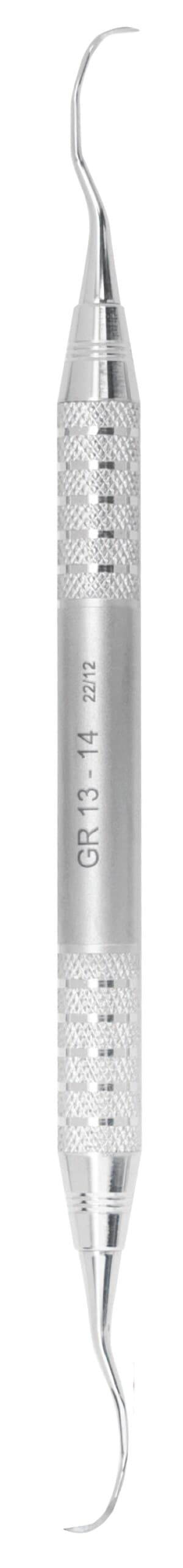 A. Titan Instruments HyLite Double-Ended Gracey Curette #13/14, 440A Stainless Steel, Re-Tippable, 1/Pk thumbnail 2