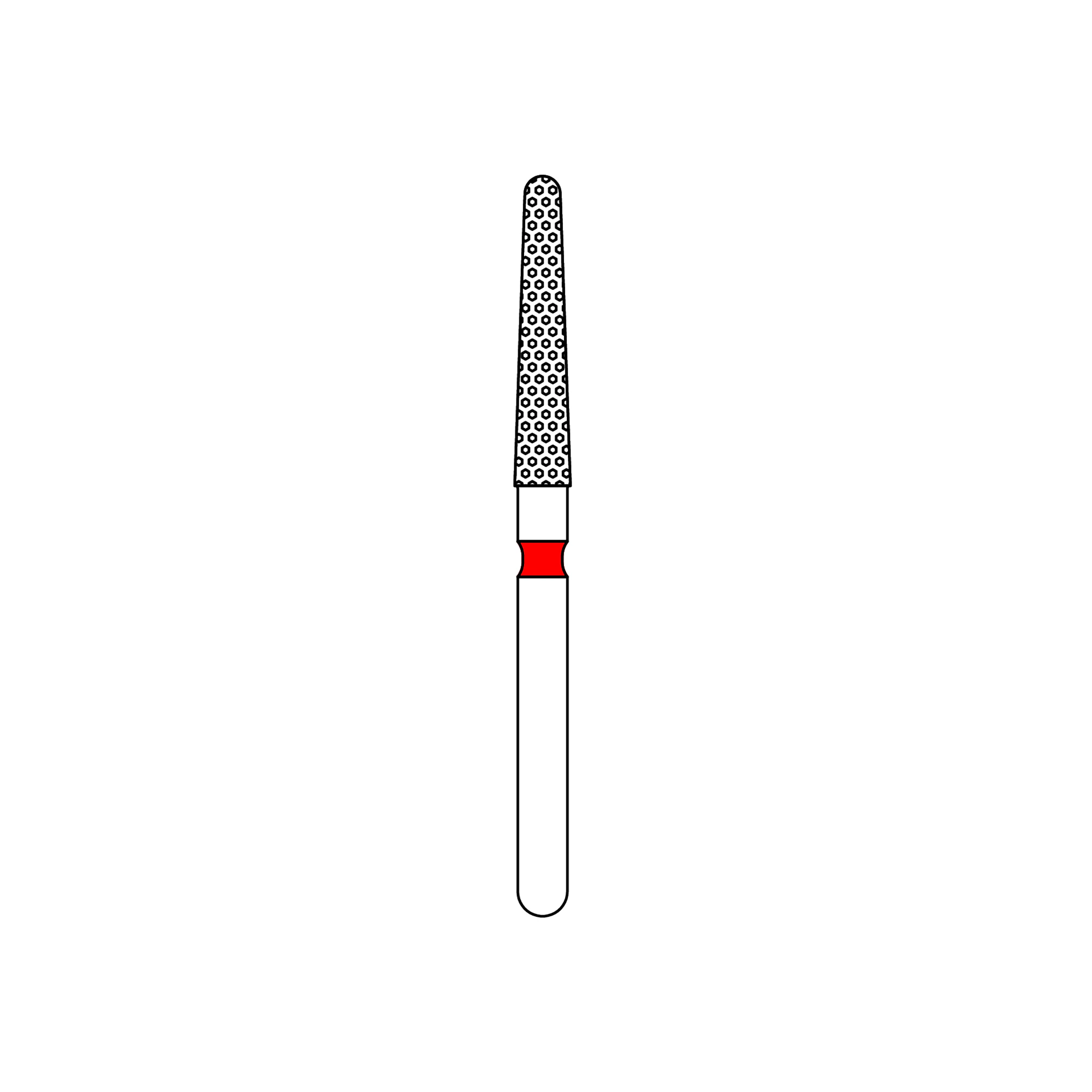 PRIVA Diamond Burs FG 850-018F, 5/Pk - PRIVA Diamond Burs FG 850-018F 5/Pk - Image 1