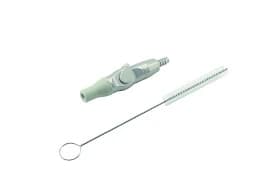 DCI International Economy Autoclavable Saliva Ejector with Quick Disconnect, Anodized Aluminum, Plastic Lever, 1/Pack, 5660 thumbnail 7