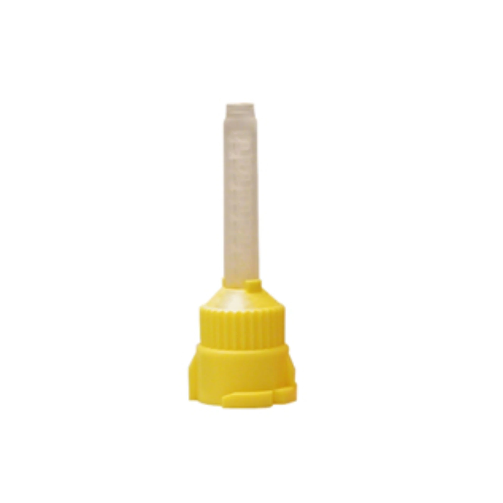 Defend T-Mix Mixing Tips, Short Yellow, 4.2 mm, 48/Pkg, VP-8105T thumbnail 2
