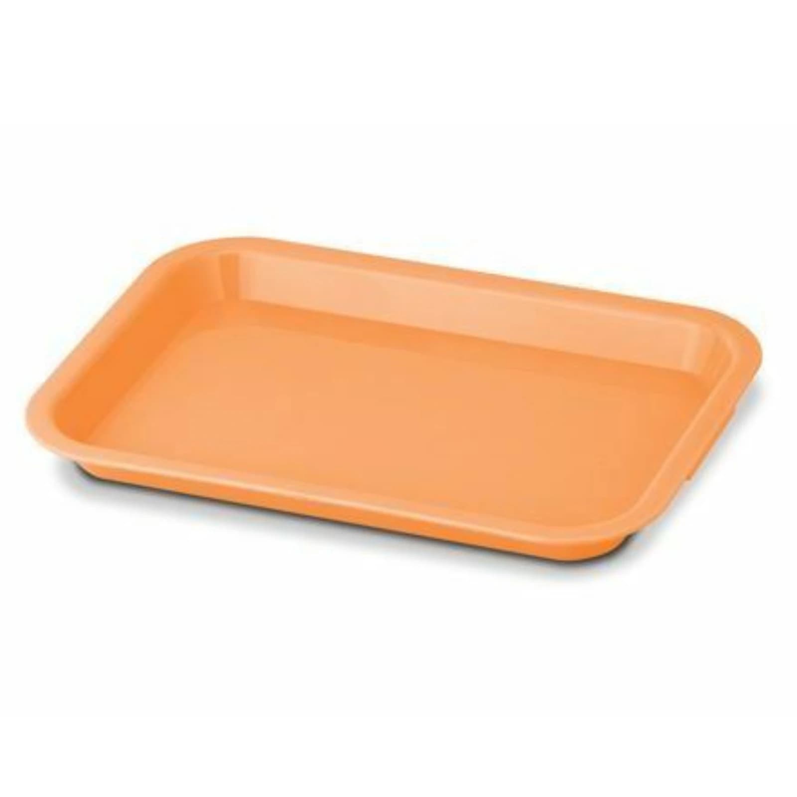 Plasdent Flat Tray Size-A (Chayes) Neon Tangerine, 581-300AF-12N - 581-300AF-12N - Image 1