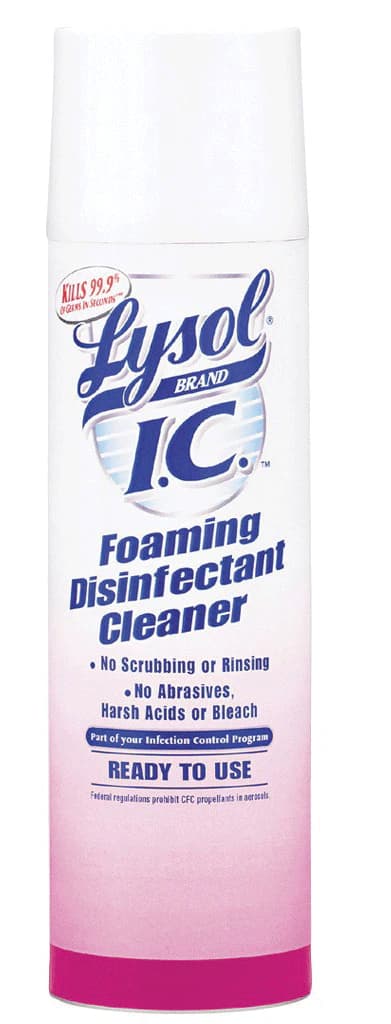 Lysol I.C. Foaming Disinfectant Cleaner, 24 oz, Ready-to-Use, 1/Pk, 95524 thumbnail 2