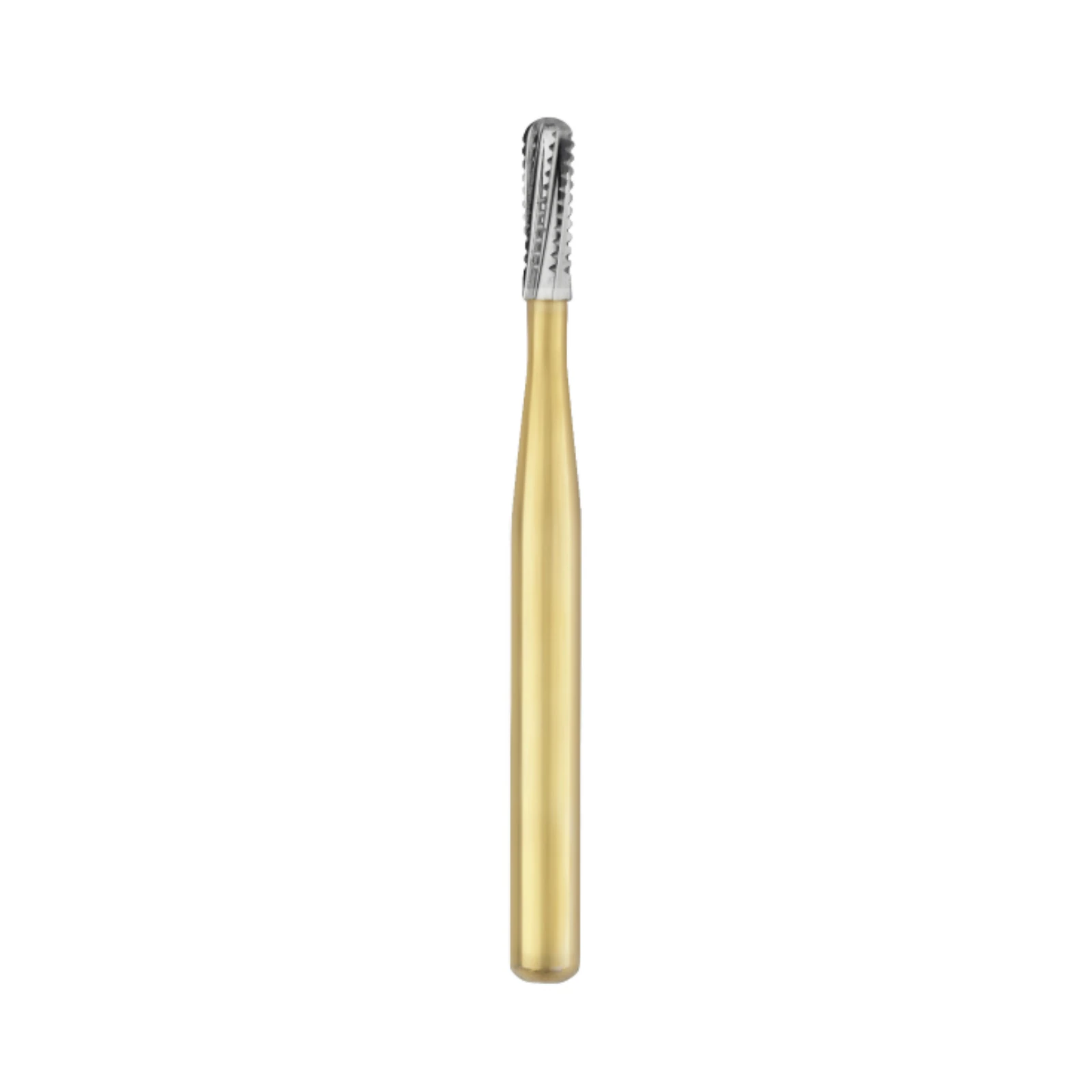 Great White Gold Series Carbide Bur, FG, Straight Fissure Round End Cross Cut, #GW2 (1558), 1.2 mm Head Diameter, 3.8 mm Head Length, 100/Pk, 13095 thumbnail 6
