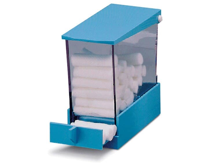 Zirc Deluxe Cotton Roll Dispenser, White, 1 Each, 28R800A thumbnail 3