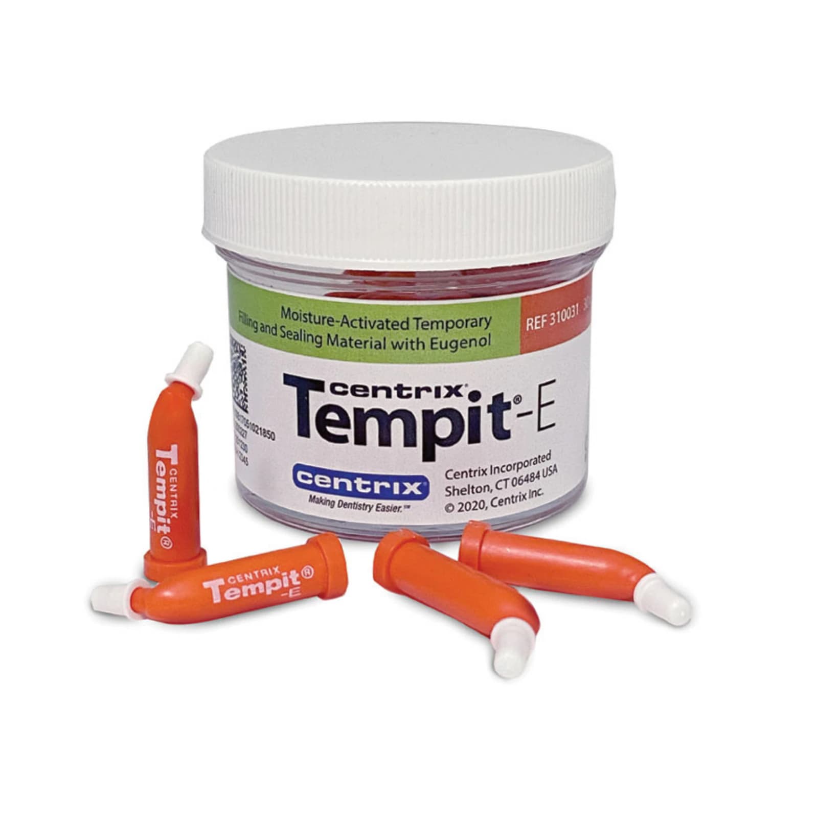 Tempit-E with Eugenol Temporary Filling Material, Prefilled Tips, 0.35g, 30/Pack, 310031 thumbnail 9