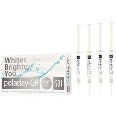SDI Pola Day CP 35% Carbamide Peroxide Take-Home Tooth Whitening Mini Kit, 4 x 1.3 g Syringes, Spearmint, 7700324 thumbnail 8