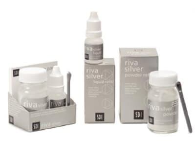 Riva Silver Alloy-Reinforced Glass Ionomer Restorative Material, Powder and Liquid Kit, 1/Pk thumbnail 3