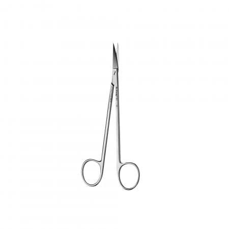 Hu-Friedy Kelly Scissors, Standard Series, Curved Pointed, #1 Serrated Blade, 6-1/4" (16 cm), 1/Pk, S1 thumbnail 3