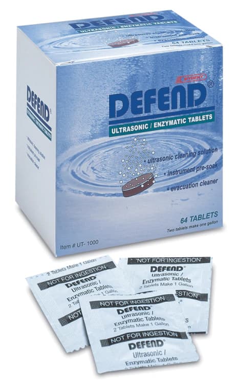 Defend Ultrasonic Enzymatic Cleaning Tablets, 64/Box, UT1000 thumbnail 6