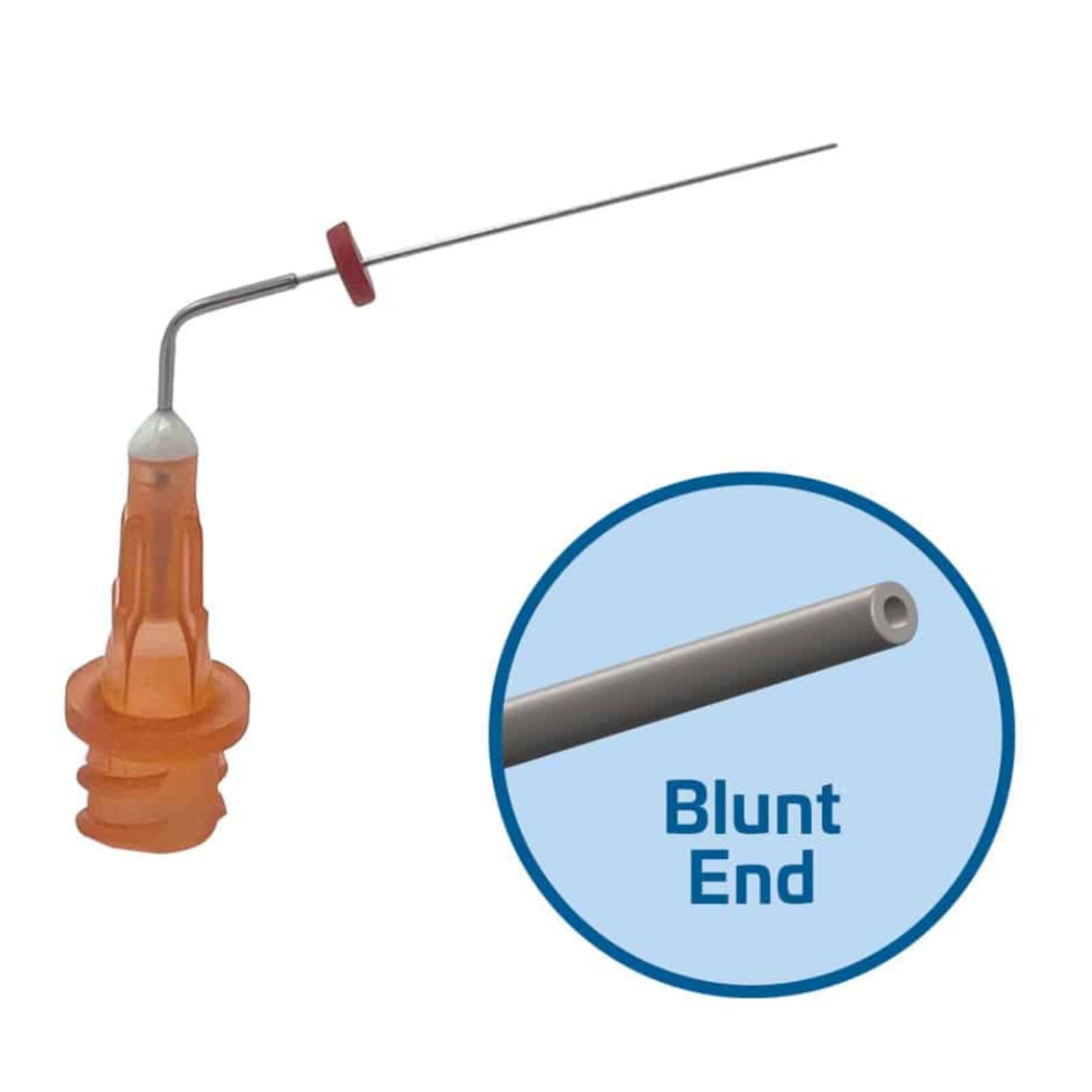 Voyager Endo Irrigating Tips, 29 Gauge, 27 mm, Blunt End, Orange, 50/Cup, #316929 thumbnail 2