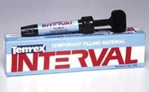 Temrex Interval Temporary Filling Material, Complete Package, 6.5 g Syringe with 3 Bars, 1/Pk, 7500 thumbnail 13