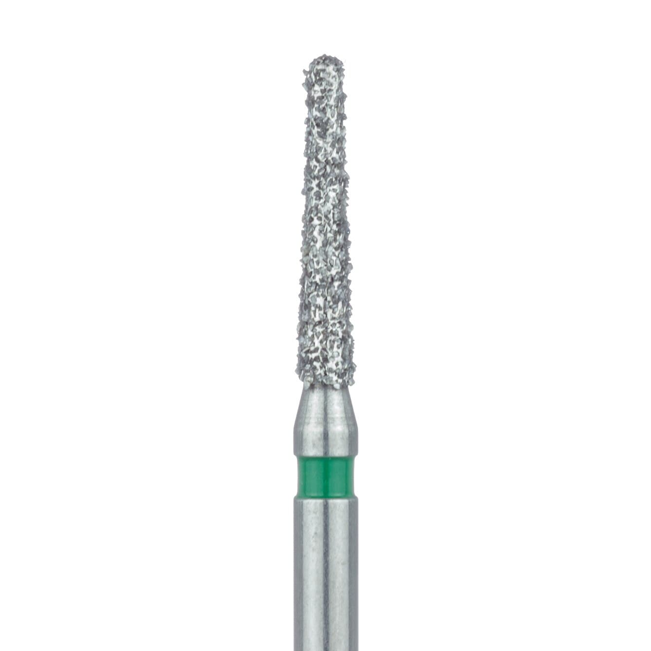 Meisinger 862H-014-FG Diamond Bur, X-Coarse (Black), Flame, Friction Grip, 1.4 mm Head Diameter, 8.0 mm Head Length, 5/Pk thumbnail 3