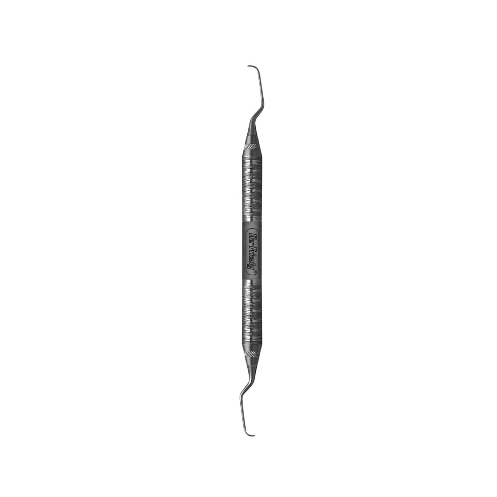 Hu-Friedy Langer Mini Five 5/6 Universal Curette, #6 Satin Steel Handle, SL5/6MF6 thumbnail 2