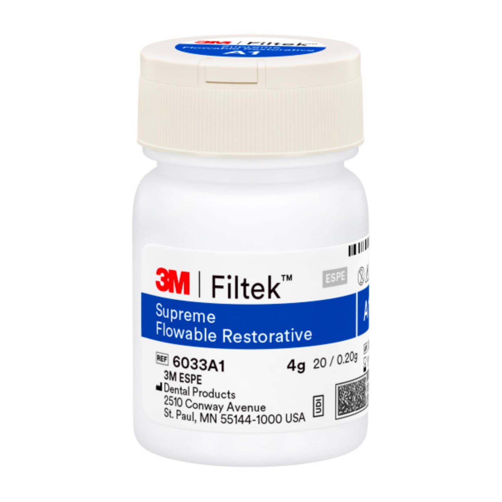 3M Filtek Supreme Ultra Flowable Restorative, Cavifil Capsule Refill, 0.2 g, Shade A1, 20/Pk, 6033A1 thumbnail 8