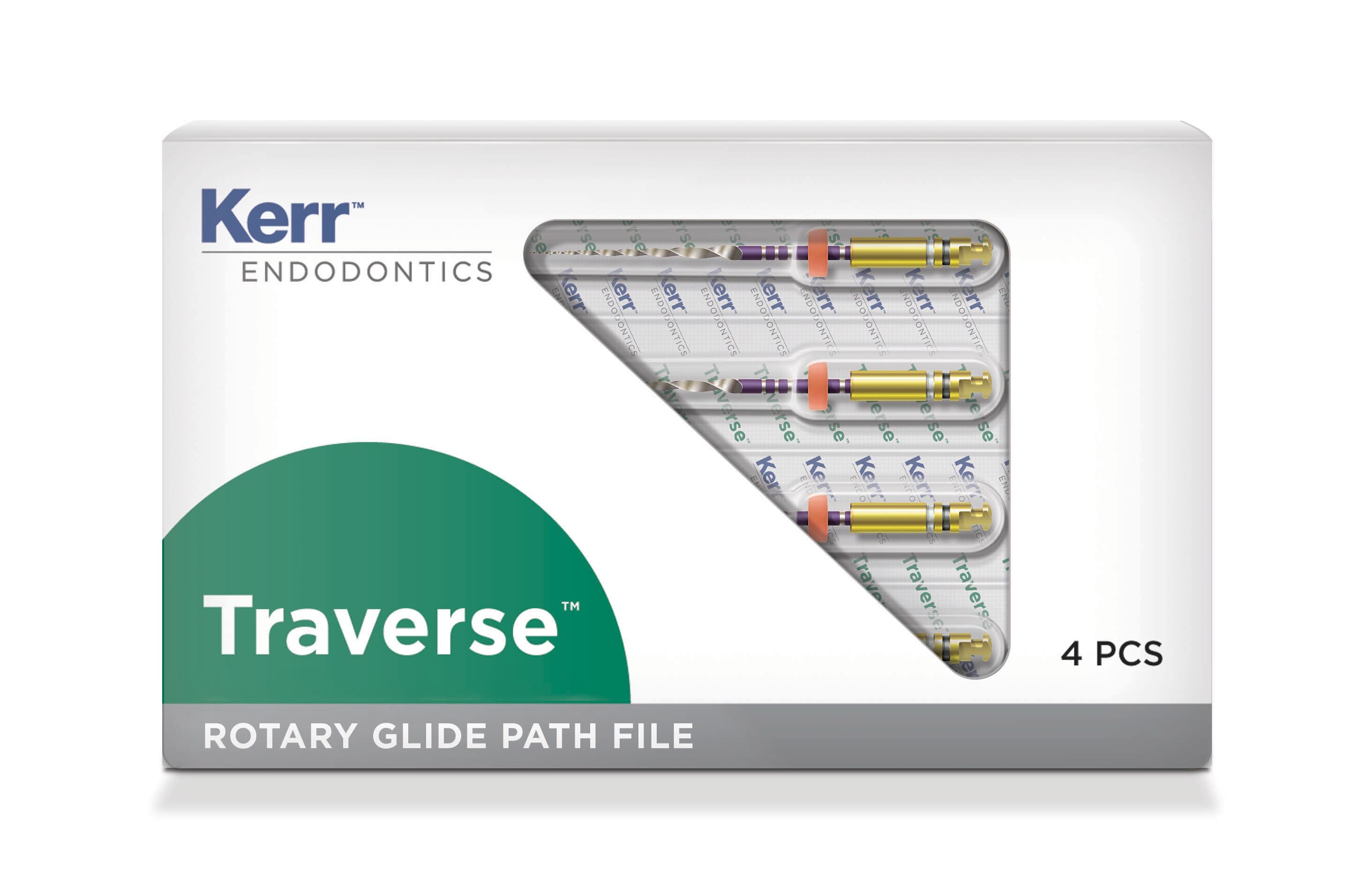 Kerr Traverse Rotary Glide Path File, .06 Taper, .13 Tip, 31mm, Pack of 4, 818-2133 thumbnail 7