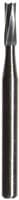SS White FG #57L Tungsten Carbide Bur, Long Straight Flat End Fissure, Plain, Friction Grip, 1.0 mm Diameter, 5.0 mm Length, 10/Pk thumbnail 3
