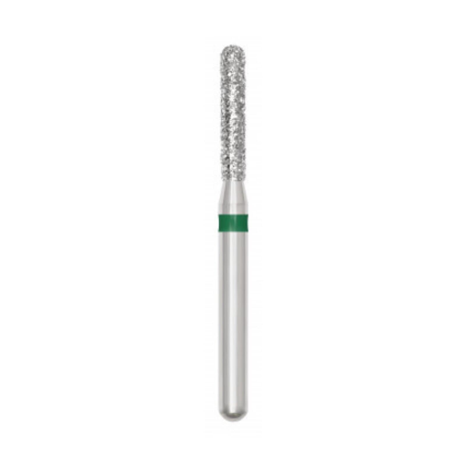 SS White Revelation Diamond Bur, Coarse, Round End Cylinder, FG, 1.4 mm, 5/Pk, 880-014C thumbnail 2
