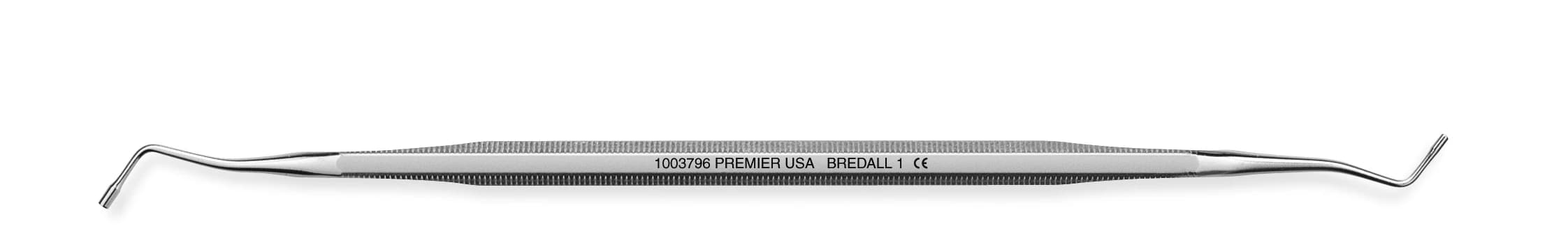 Premier Bredall #1 Smooth Double-Ended Amalgam Plugger/Condenser, Octagonal Handle, 1.5mm/1.1mm Tips, 1/Pk, 1003796 thumbnail 3