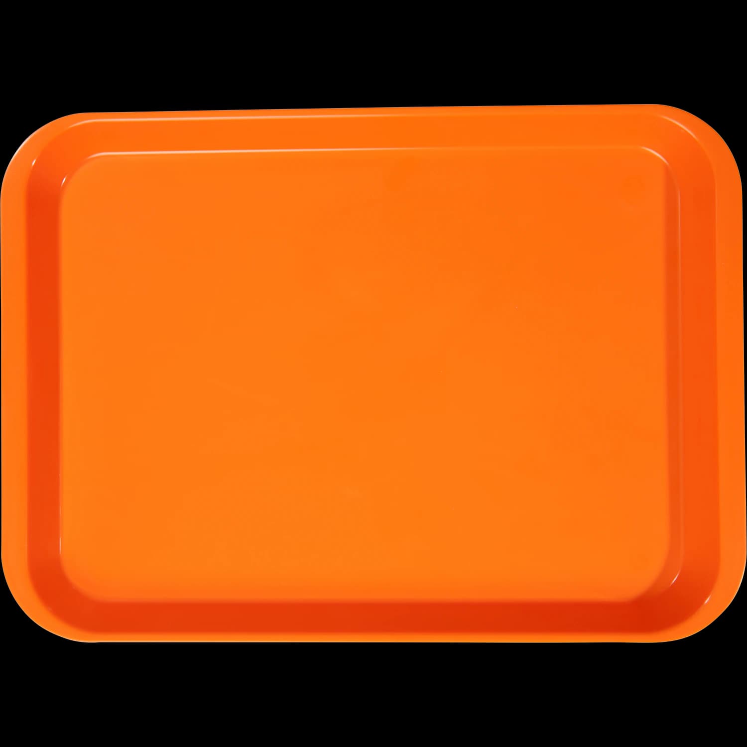 Zirc B-Lok Flat Set-Up Tray, Size B, Neon Orange, 13-3/8" x 9-5/8" x 7/8", 1/Pk, 20Z401Q thumbnail 2