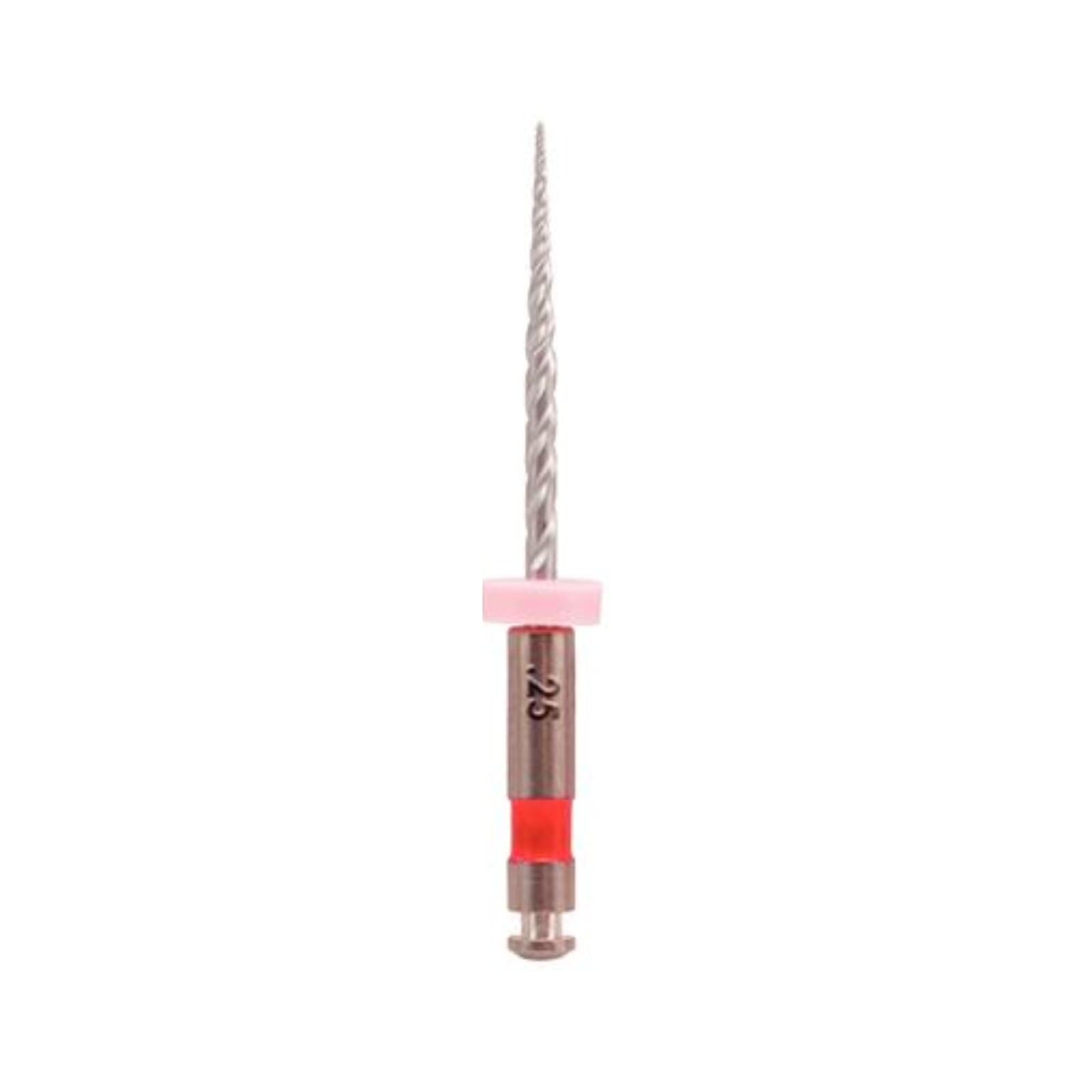 K3XF NiTi Rotary File, #25, .10 Taper, 17 mm, Red, 6/Pk, 823-0257 thumbnail 4