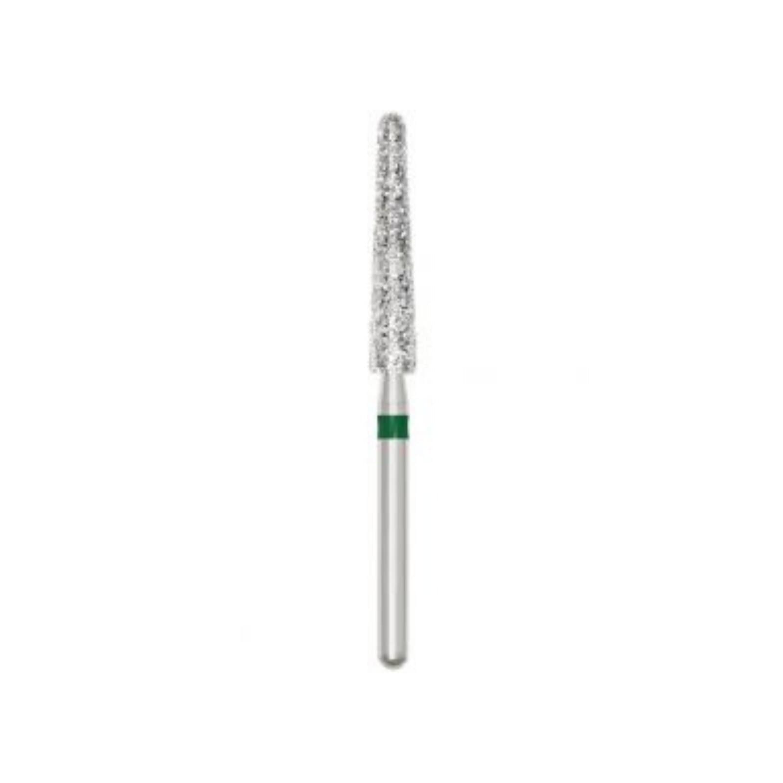 SS White Revelation Diamond Bur, Friction Grip, Coarse, Round End Taper, 850L-022C, 5/Pk thumbnail 2