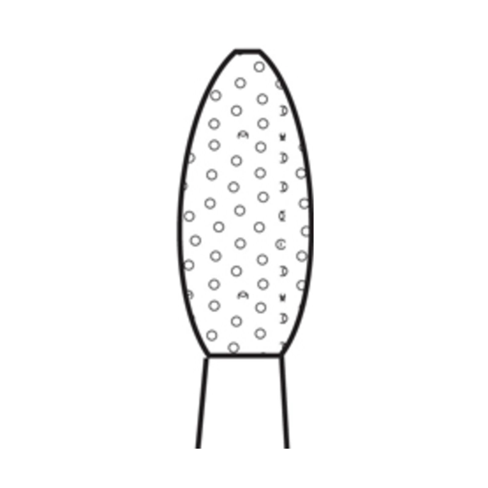 Premier Two Striper Diamond Bur FG, Football Shape, Fine Grit, #292.3F, 5/Pk, 2015175 thumbnail 7