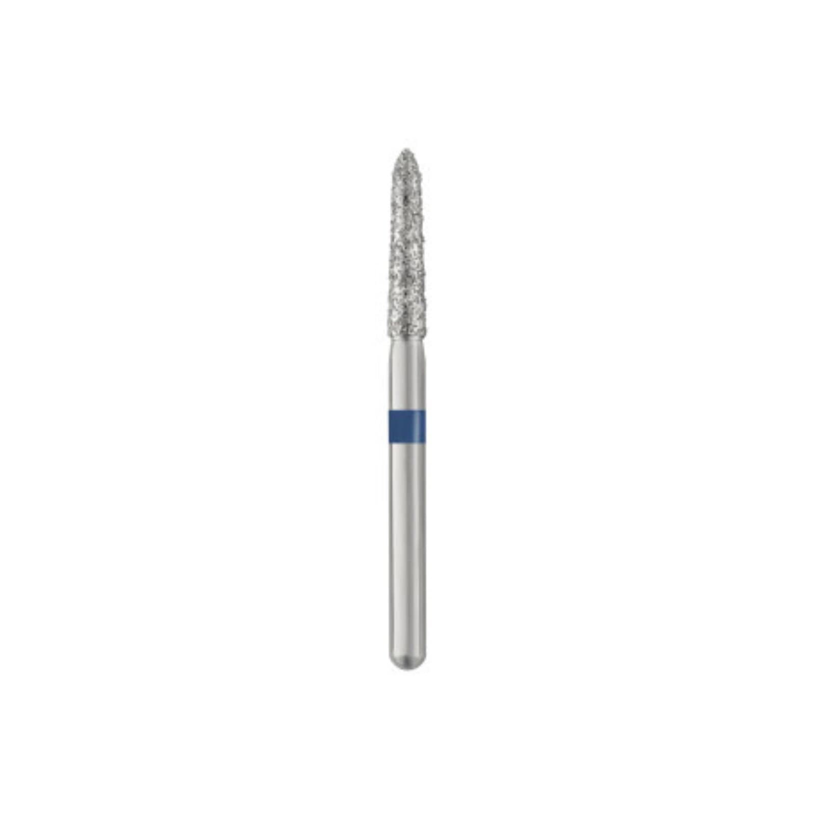 SS White Piranha Single-Use Diamond Bur, FG Friction Grip, Medium Grit, Curettage, #878K-018M, 25/Box thumbnail 2
