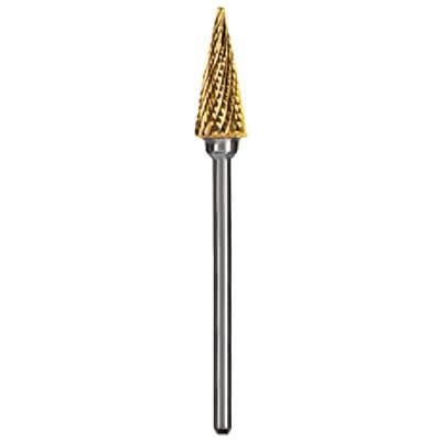 Dedeco Goldies Carbide Bur, HP, Regular Cross Cut, No. 82-T, 3/32" (2.35mm) Shank, 1/Pk, 8002 thumbnail 3
