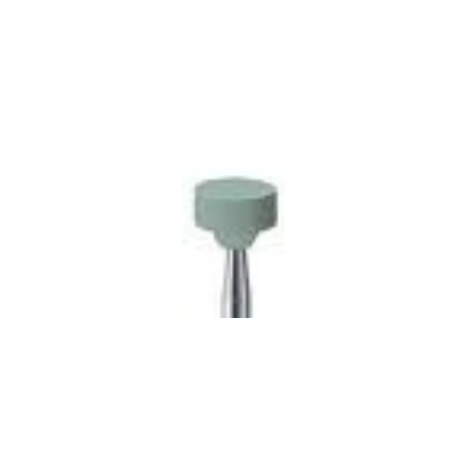 NTI Green Stone Abrasive Small Round Disc, HP, Fine, 2.5mm Length, 6.0mm Diameter, 12/Pkg, GF622-HP thumbnail 2